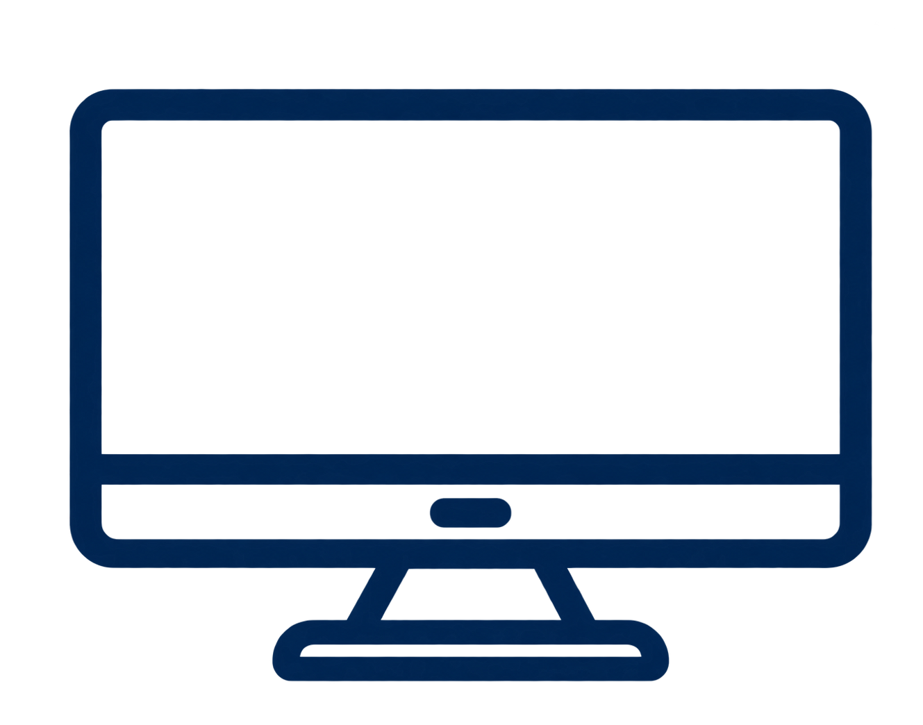 Minimal Navy Computer Monitor Icon.png